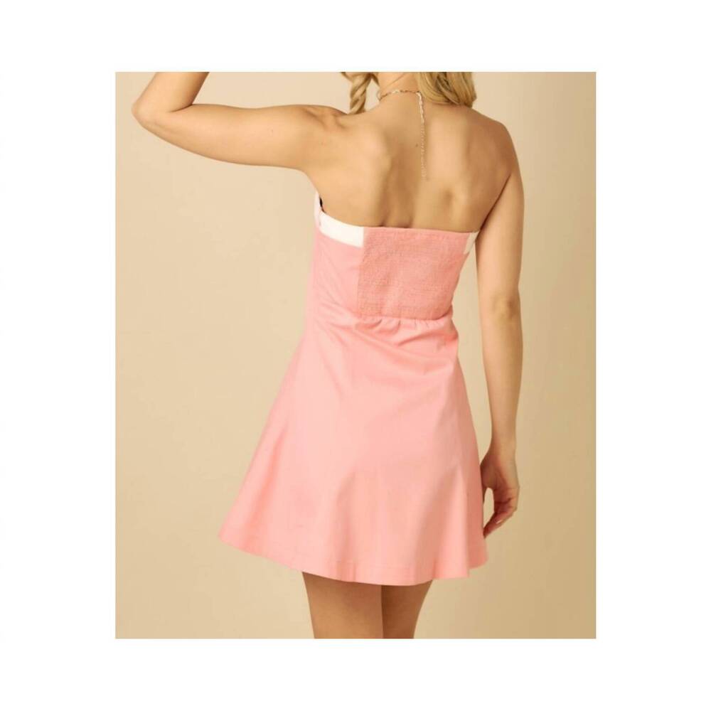 NEW BABY PINK melanie dress in pink - Picture 2 of 5